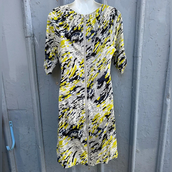 Whistles Silk Blend sheath, size 10 - Picture 6 of 11